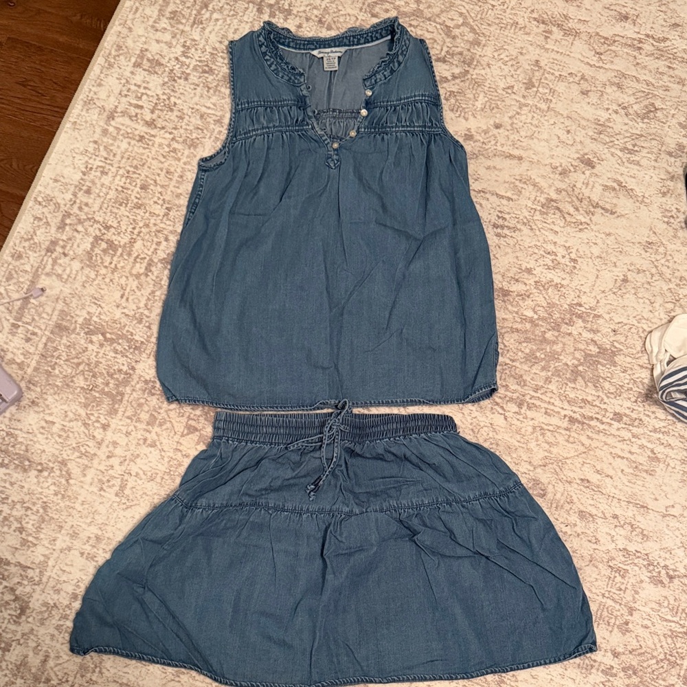 Tommy Bahama Shirt & Skirt Set